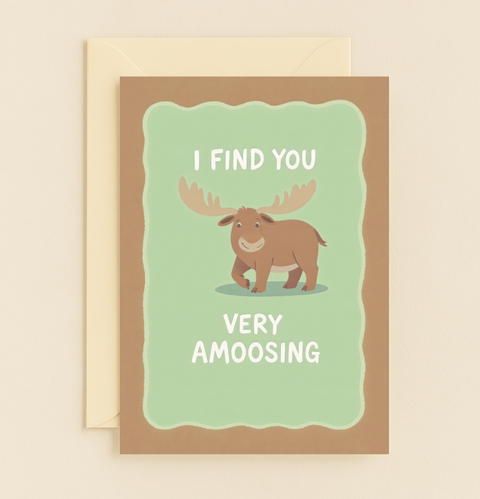 amoosing moose card