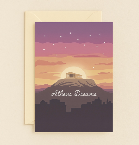 Athens Dreams Travel Card