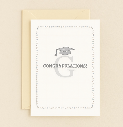 congratulations graduation cap card