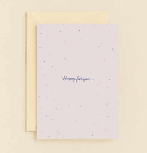 flavory message card