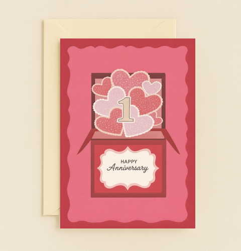 heartfelt first year card