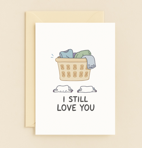 laundry love card