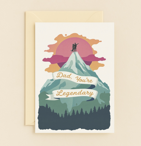 Legendary Dad Father's Day Card