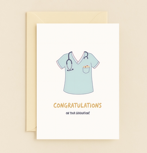 nursing school graduation card