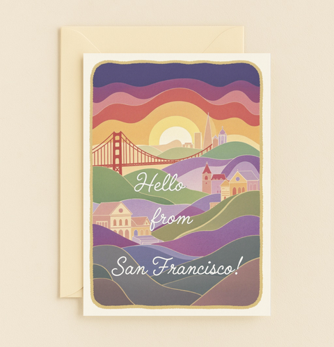 San Francisco Greeting Card