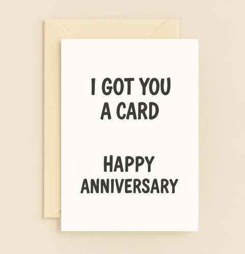 simple funny card surprise inside