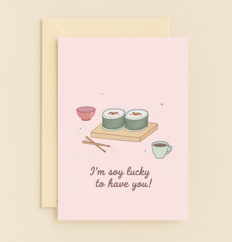 soy lucky sushi card