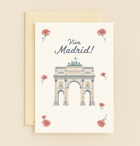 Viva Madrid Celebration Card