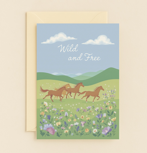 Wild and Free Adventure Card
