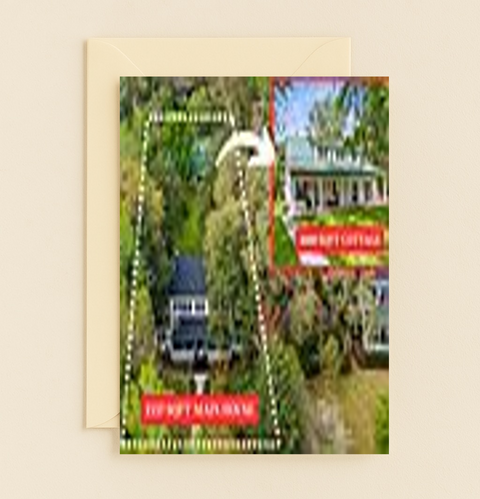 Thank You Card Funny Pickle Pun Big Dill Illustrated - Front