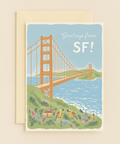 San Francisco Greetings Card