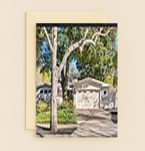 Funny Birthday Card Illustrated Banana Bunch Pun - Front