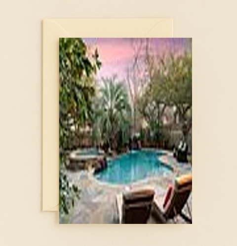 Funny Birthday Card Pool Day Make a Splash Pun - Front