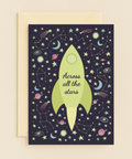 across all the stars rocket card