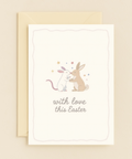 adorable bunny love card