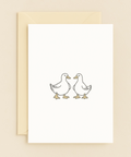 adorable duck friends card