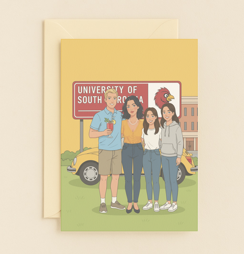 University of South Carolina Friends Celebration Card product image