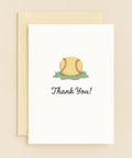 baseball thank you card