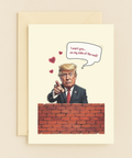 be on my side humorous wall card