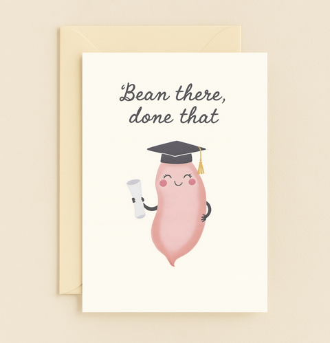 bean there done that graduation card