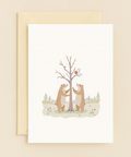 bear love apple tree card