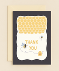 bee themed thank you card