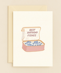 best birthday fishes sardine card
