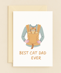 best cat dad appreciation card