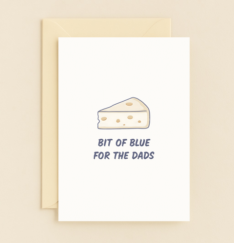 bit of blue cheese dad card