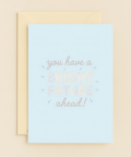 bright future encouragement card