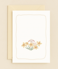 bunny in daffodils spring card