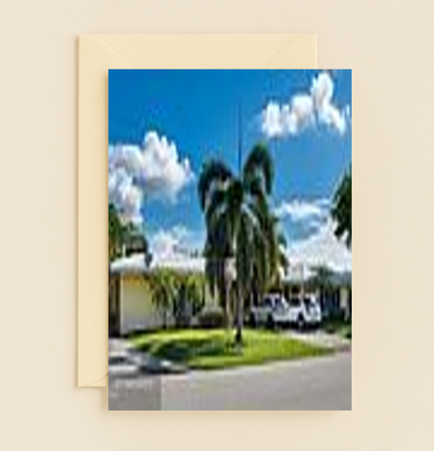 Thank You Card Illustrated Grocery Store Pun Youre a Big Dill - Front