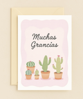 cactus muchas gracias card