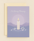 Candle Sympathy Card