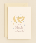 charming banana gratitude card