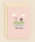charming two peas card