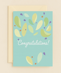 colorful confetti congratulations card