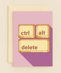 control alt delete keyboard card