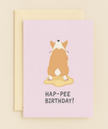 corgi humor birthday card