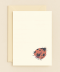 cute ladybug illustration card