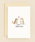 cute puppy boop day card