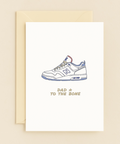 dad to the bone sneaker card