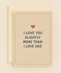 Funny Love Card Heart Design Modern and Sweet - Front