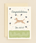 dog graduation joy card