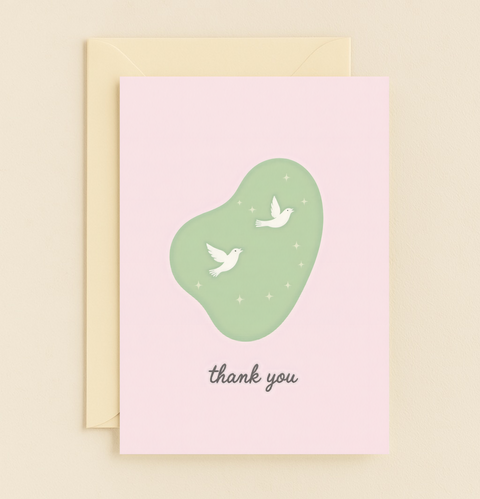 dove gratitude card