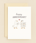 duck couple anniversary card