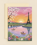 Eiffel Tower Anniversary Card