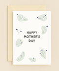 elegant floral card for mom