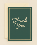 elegant thank you card design