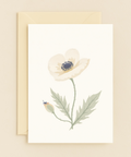 elegant watercolor flower card